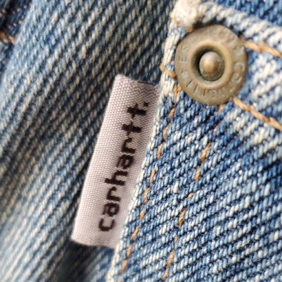 Carhartt Relaxed Blue Jeans with Classic Stitching 38 X 34 - Picture 9 of 9
